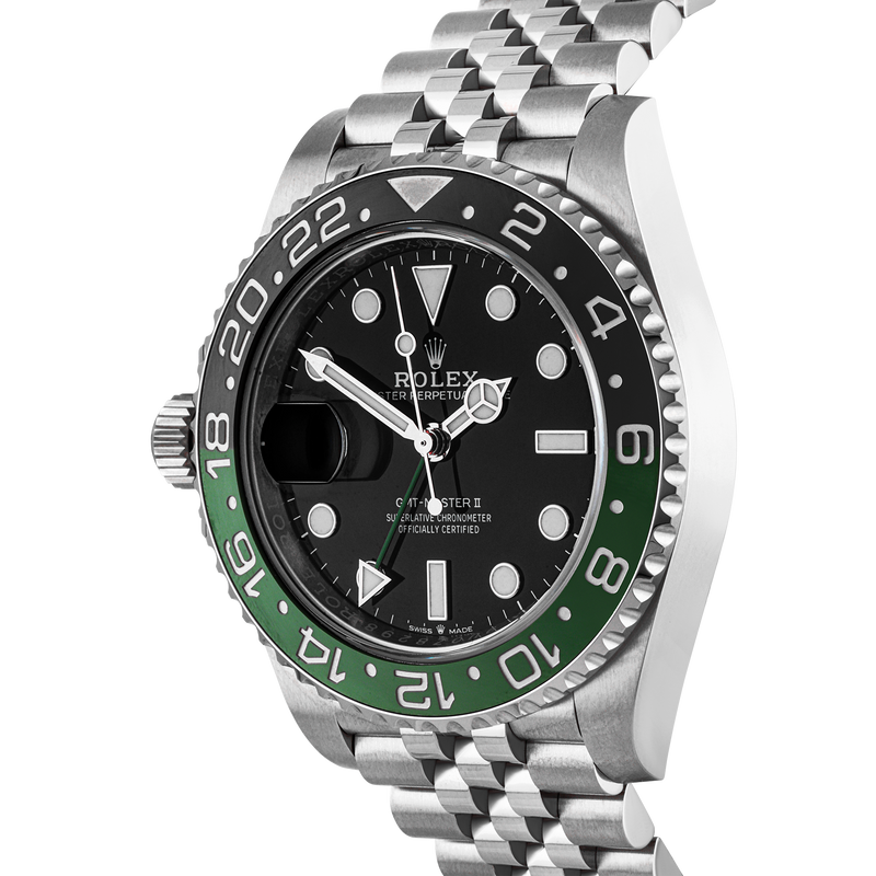 Pre-Owned Rolex GMT-Master II 'Sprite' Left-Hand Bracelet Watch (2025) - Berry's Jewellers