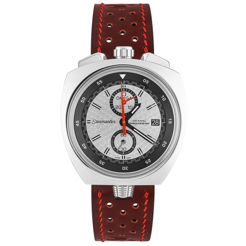 Pre-Owned OMEGA Seamaster Bullhead 43mm Silver Dial Watch (2014) - Berry's Jewellers