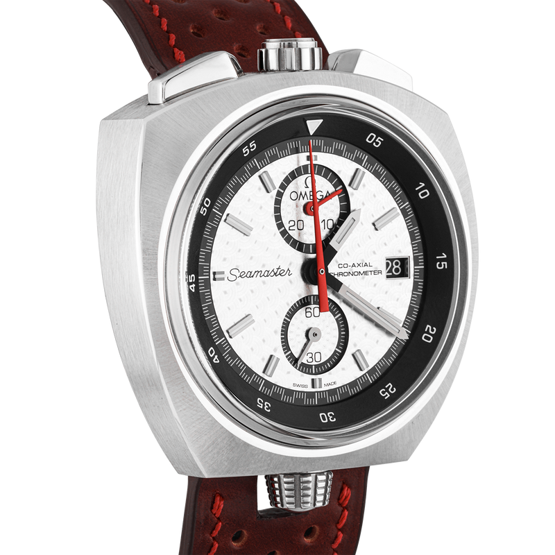 Pre-Owned OMEGA Seamaster Bullhead 43mm Silver Dial Watch (2014) - Berry's Jewellers