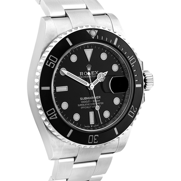 Rolex Submariner Date 41mm Black Dial Mens Bracelet Watch (2022)