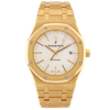 Pre-Owned Audemars Piguet Royal Oak 18ct Rose Gold Silver Dial Watch (2014) - Berry's Jewellers