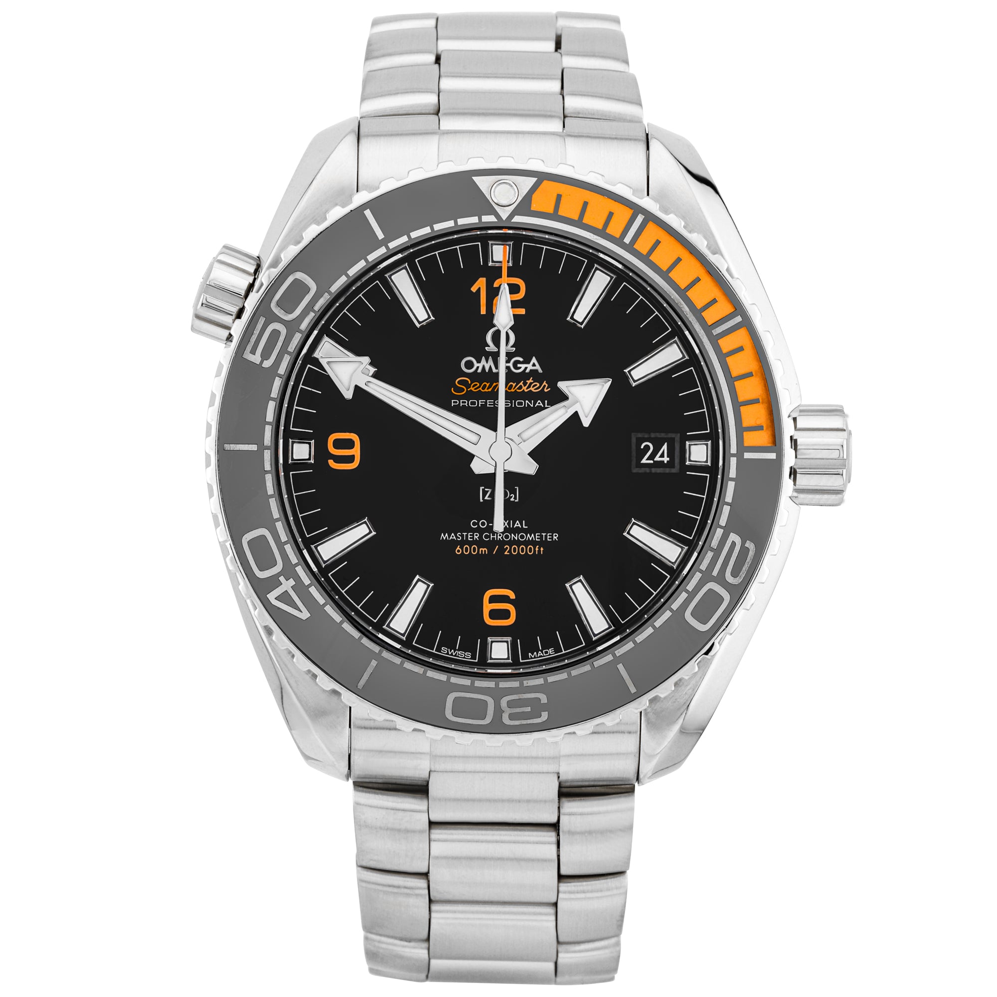 OMEGA Seamaster Planet Ocean Black Dial Mens Watch (2019)