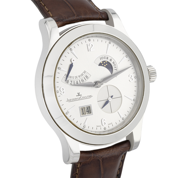Jaeger LeCoultre Master 8-Days Silver Dial Mens Watch (2008)