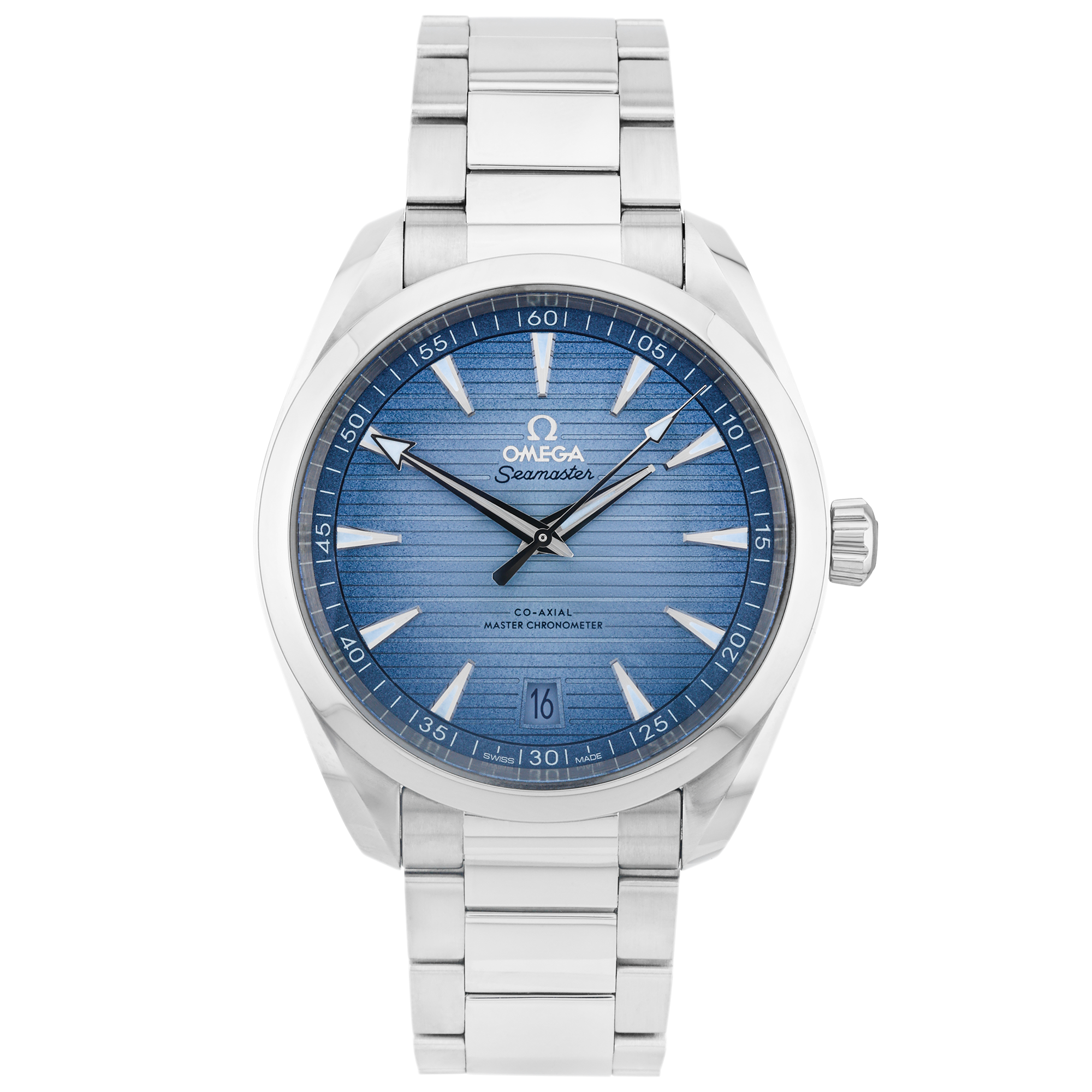 OMEGA Seamaster Aqua Terra 41mm Summer Blue Watch (2023)