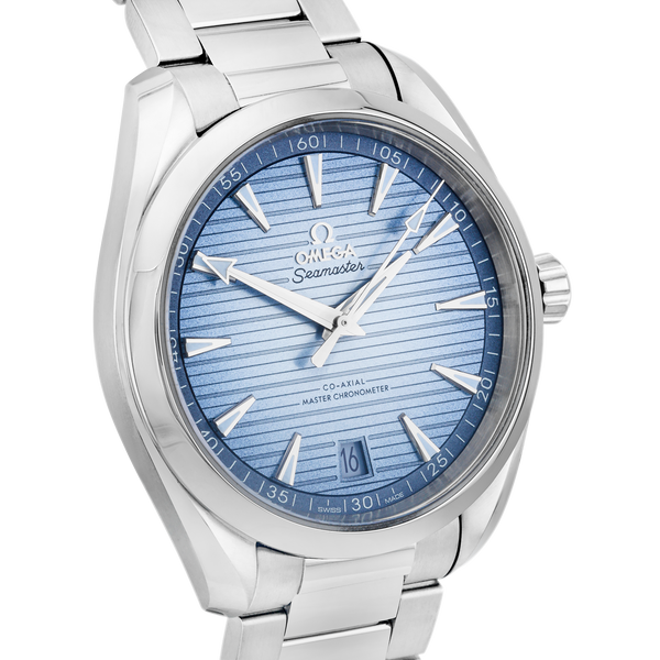 OMEGA Seamaster Aqua Terra 41mm Summer Blue Watch (2023)