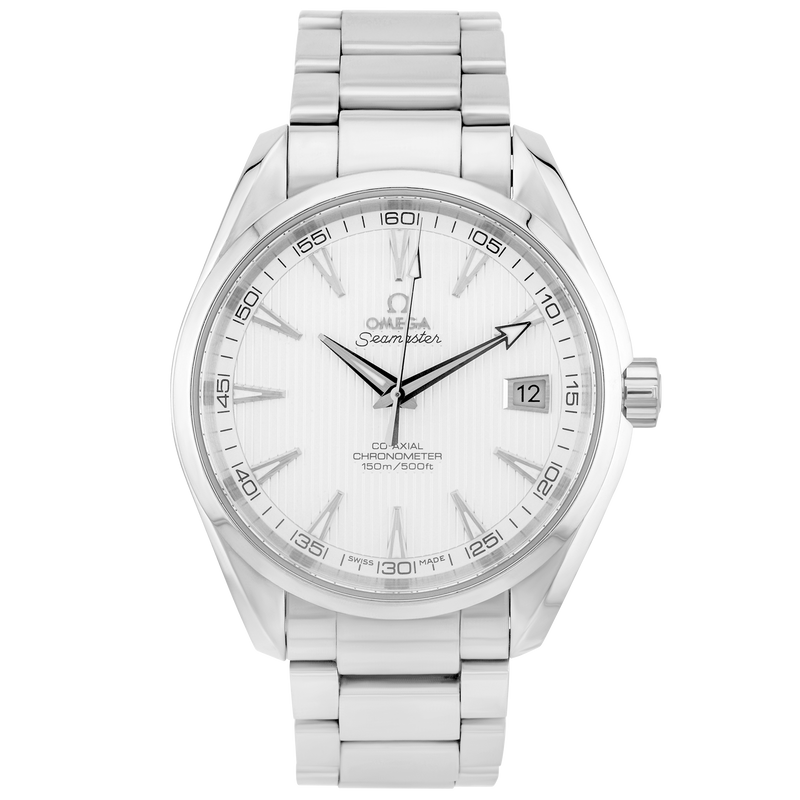 OMEGA Seamaster Aqua Terra 41.5mm Silver Dial Watch (2015)