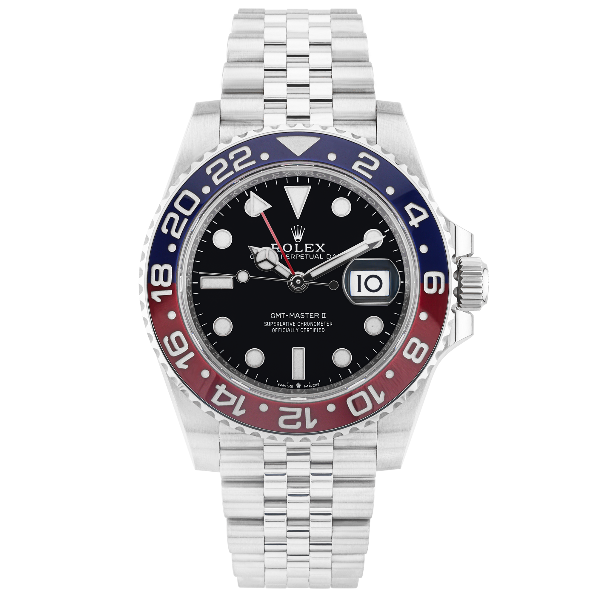 Rolex GMT-Master II 'Pepsi' Automatic Jubilee Bracelet Watch (2019)