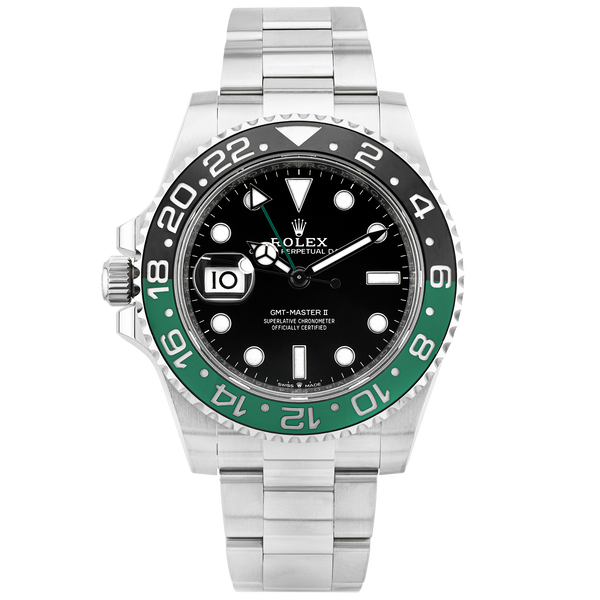 Rolex GMT-Master II 'Sprite' Left-Hand Oyster Bracelet Watch (2022)