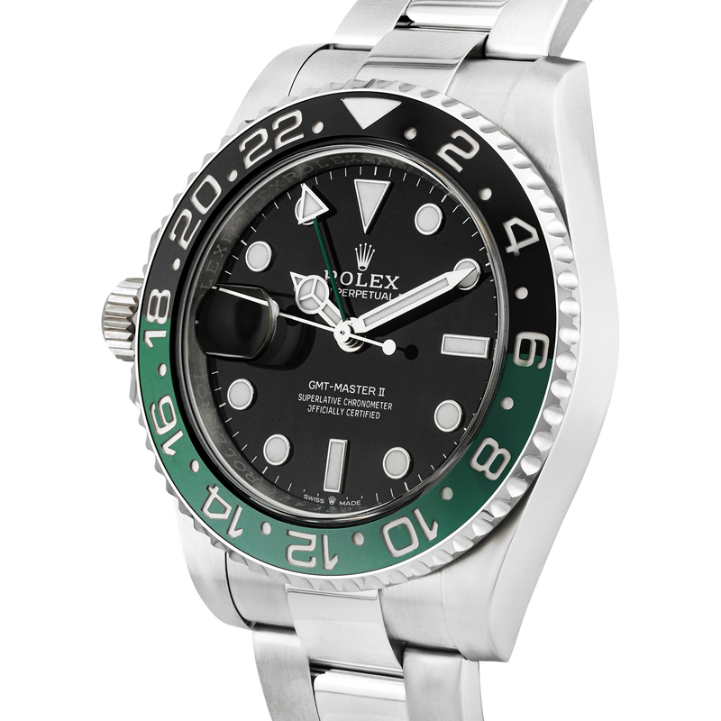 Rolex GMT-Master II 'Sprite' Left-Hand Oyster Bracelet Watch (2022)