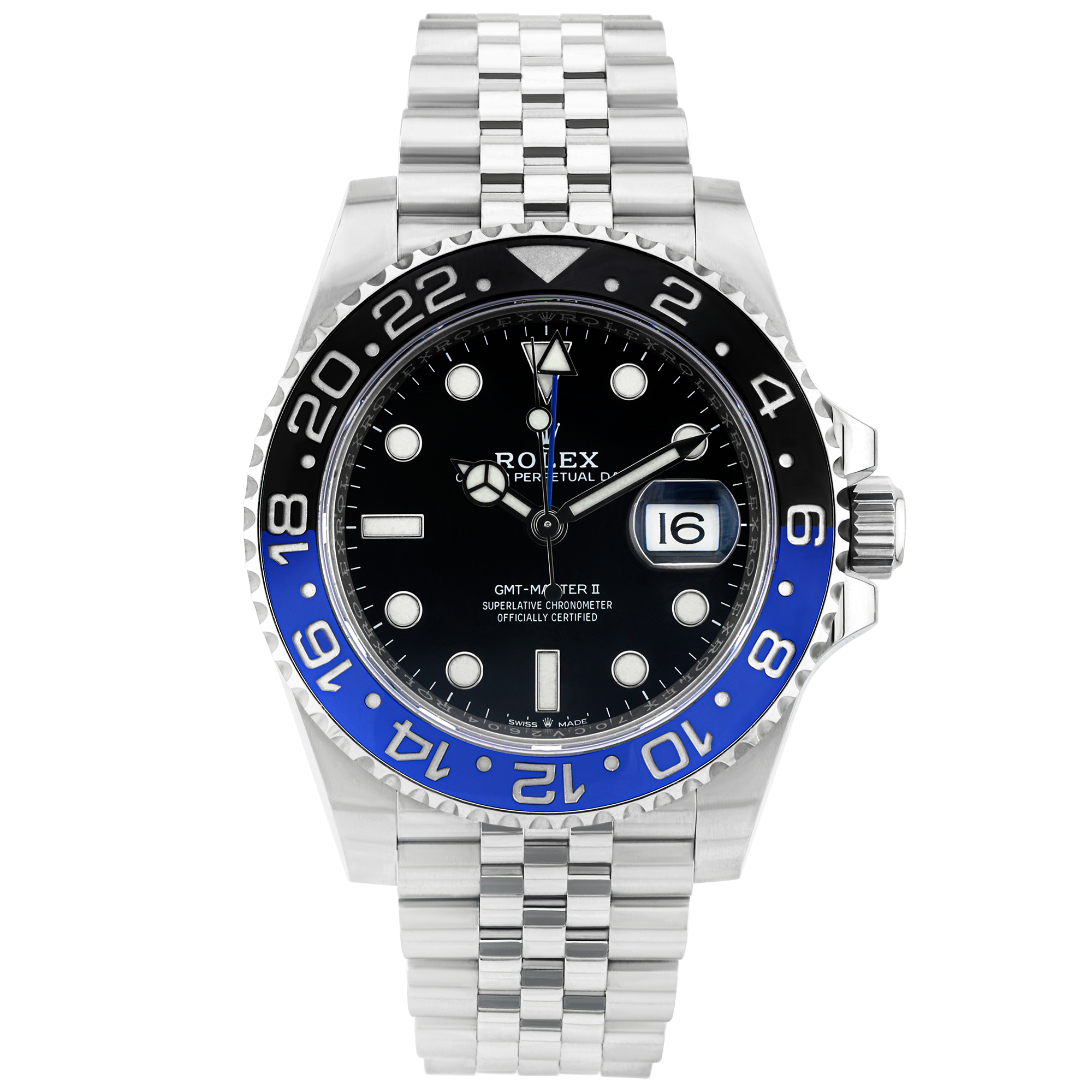 Rolex GMT-Master II 'Batgirl' Automatic Jubilee Bracelet Watch (2019)