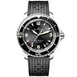 Blancpain Fifty Fathoms Automatique 42.3mm Steel Black Dial Rubber Strap Watch - Berry's Jewellers