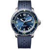 Blancpain Fifty Fathoms 42.3mm Automatique Blue Dial Rubber Strap Watch - Berry's Jewellers
