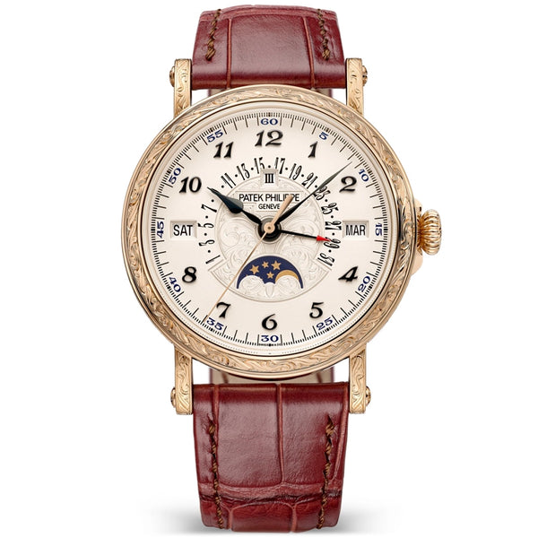 Patek Philippe Grand Complications Rare Handcrafts Retrograde Perpetual Calendar Watch - Berry's Jewellers