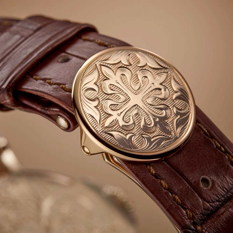 Patek Philippe Grand Complications Rare Handcrafts Retrograde Perpetual Calendar Watch - Berry's Jewellers