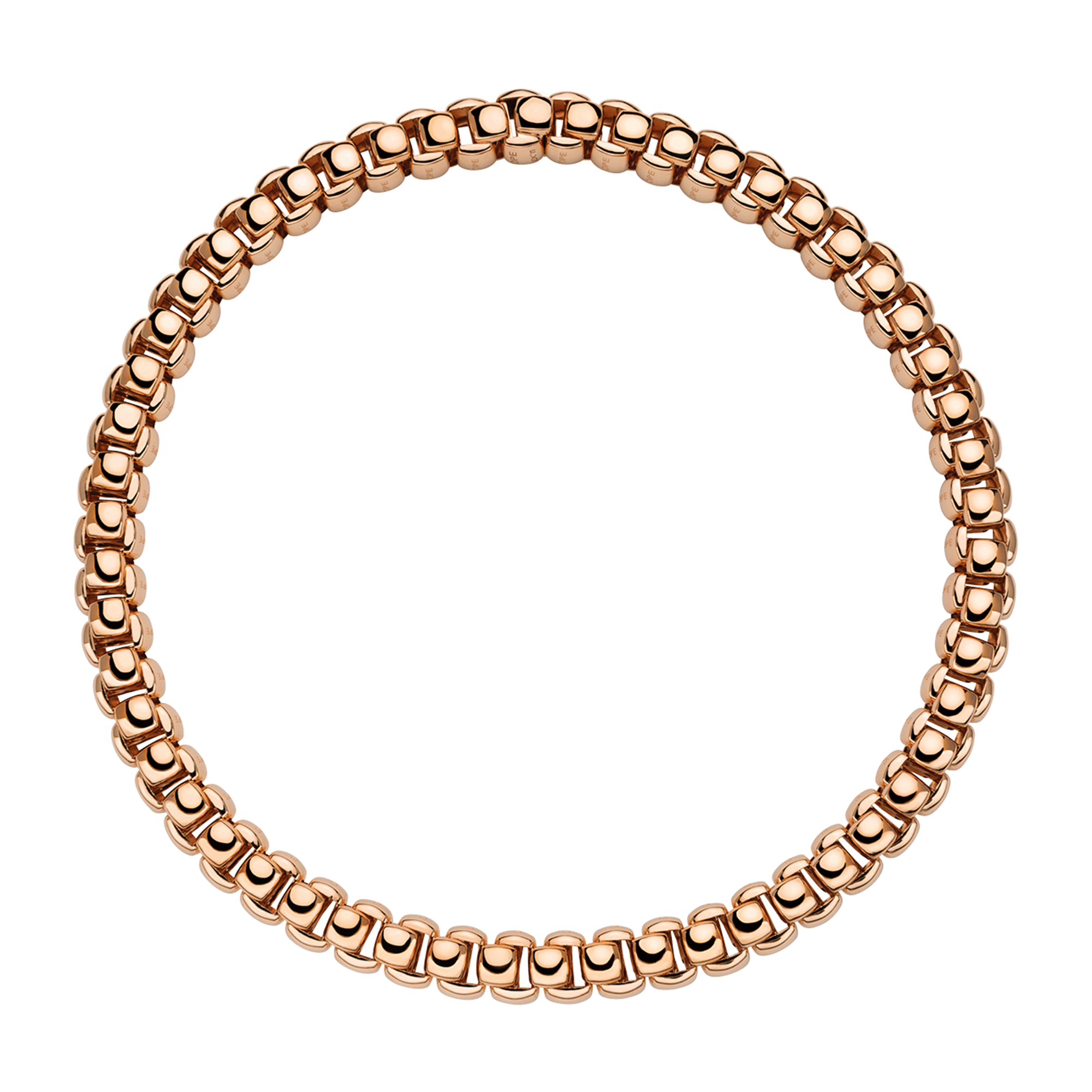 Luna 18ct Rose Gold Large Link Chain Necklace