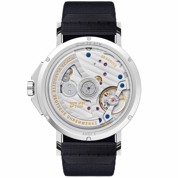 NOMOS Glashütte Ahoi Neomatik 38mm Date Sky Dial Sky Automatic Watch - Berry's Jewellers