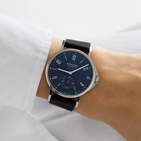 NOMOS Glashütte Ahoi Neomatik 38mm Date Atlantic Automatic Watch - Berry's Jewellers