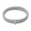 Solo 18ct White Gold Double Bracelet With Pavé Set Diamonds