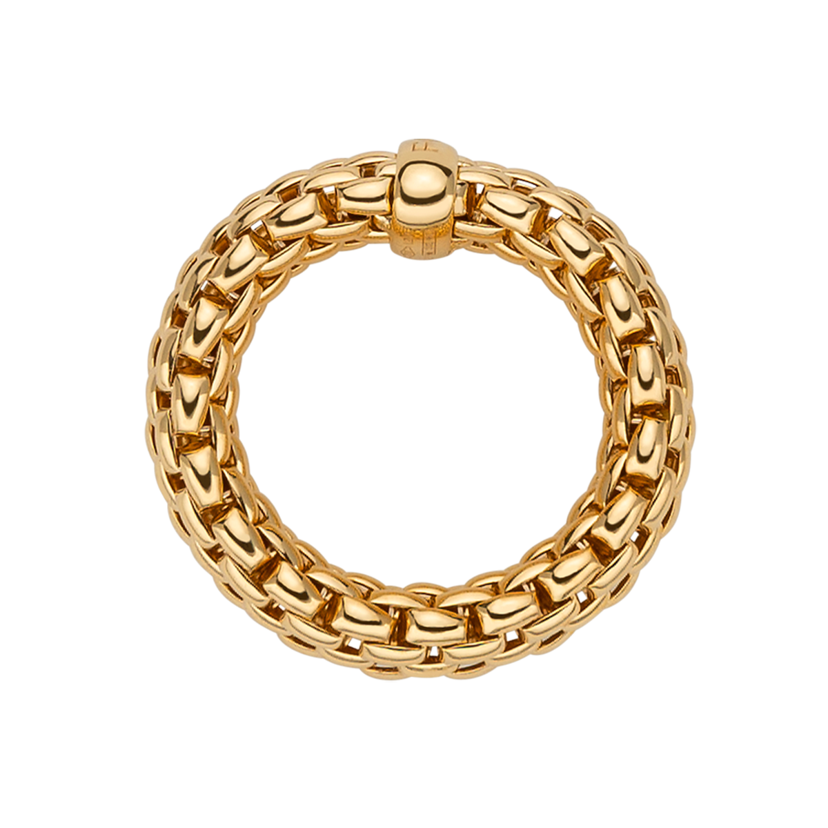 FOPE Essentials 18ct Yellow Gold Slim Ring - Berry's Jewellers