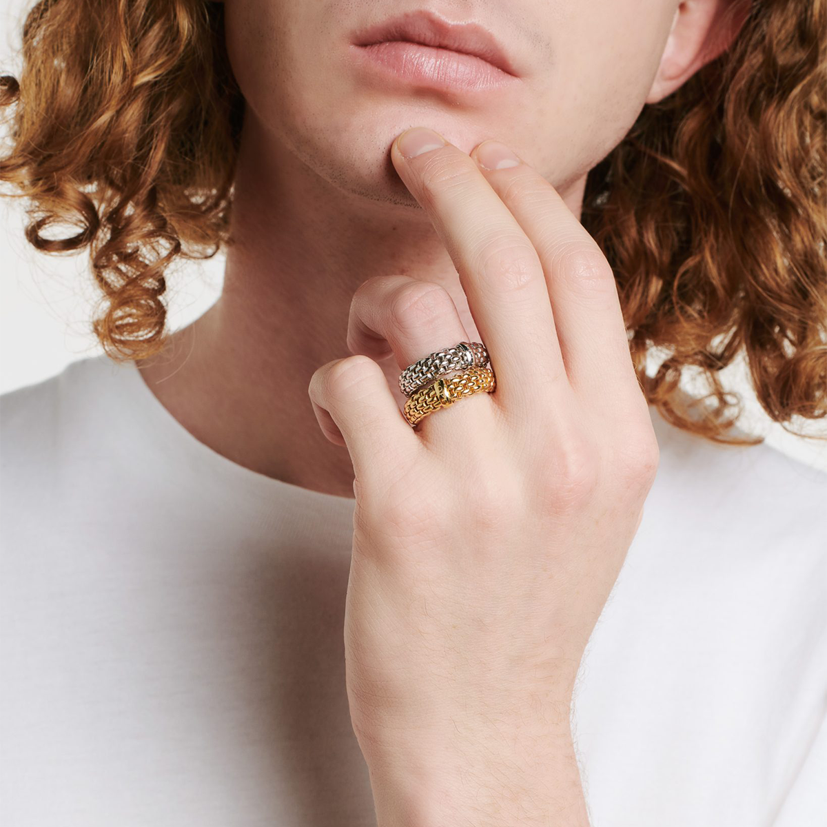 FOPE Essentials 18ct Yellow Gold Slim Ring - Berry's Jewellers