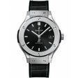 Hublot Classic Fusion Titanium 38mm Black Strap Watch - Berry's Jewellers