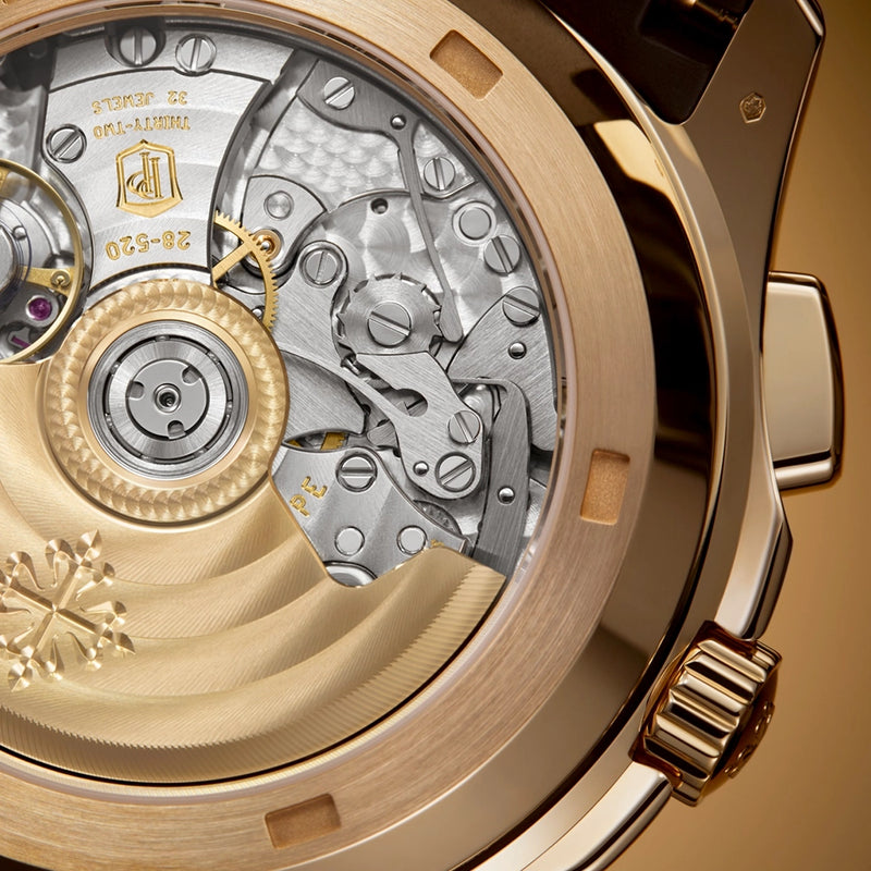 Patek Philippe Aquanaut Chronograph 42.2mm 18ct Rose Gold Brown Dial Mens Watch - Berry's Jewellers