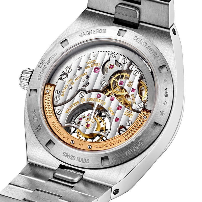 Vacheron Constantin Overseas Tourbillon High Jewellery Blue Dial Diamond Set Watch - Berry's Jewellers