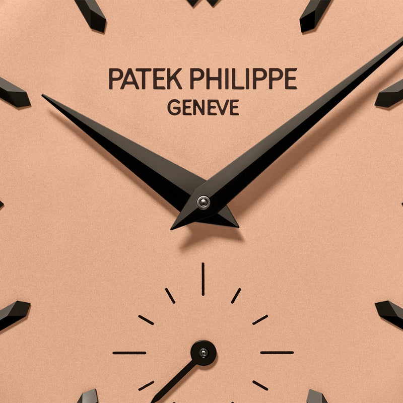 Patek Philippe Calatrava 38mm Platinum Rose-Gilt Opaline Dial Manual-Wind Watch - Berry's Jewellers