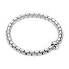 Eka 18ct White Gold Diamond Set Rondel Bracelet