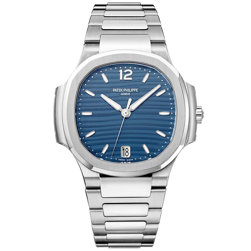 Patek Philippe Nautilus 35.2mm Steel Blue Dial Ladies Automatic Watch - Berry's Jewellers