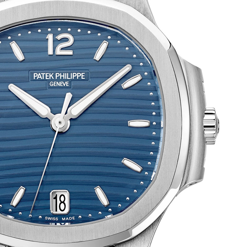 Patek Philippe Nautilus 35.2mm Steel Blue Dial Ladies Automatic Watch - Berry's Jewellers