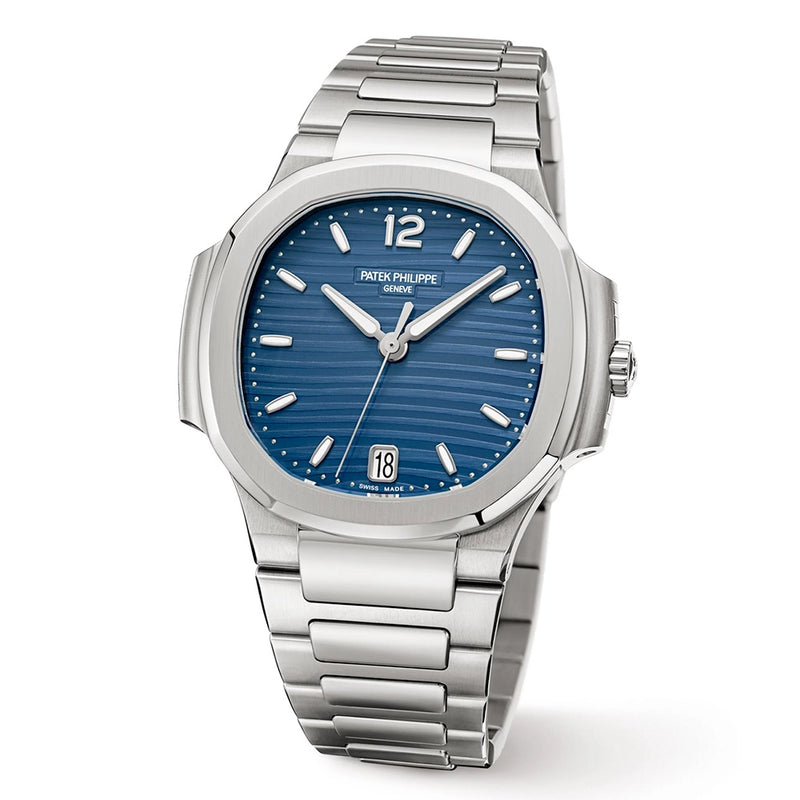 Patek Philippe Nautilus 35.2mm Steel Blue Dial Ladies Automatic Watch - Berry's Jewellers