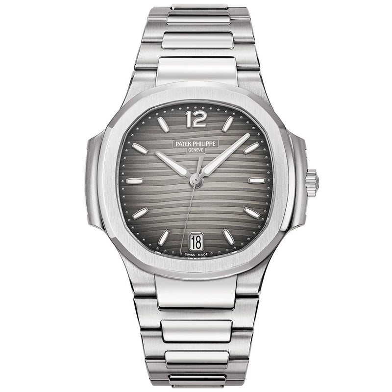 Nautilus 35.2mm Steel Grey Gradient Dial Ladies Automatic Watch