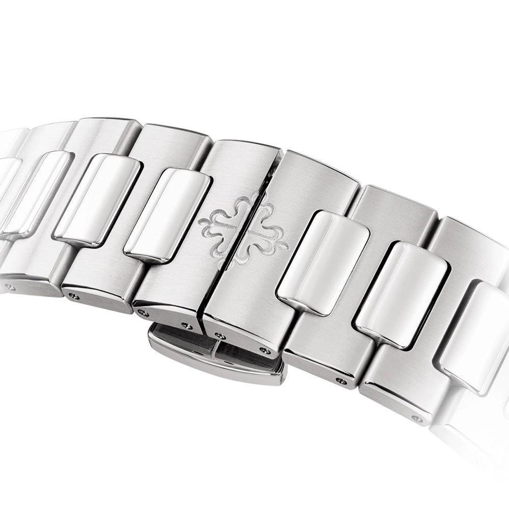Nautilus 35.2mm Steel Grey Gradient Dial Ladies Automatic Watch 7118/1A-011