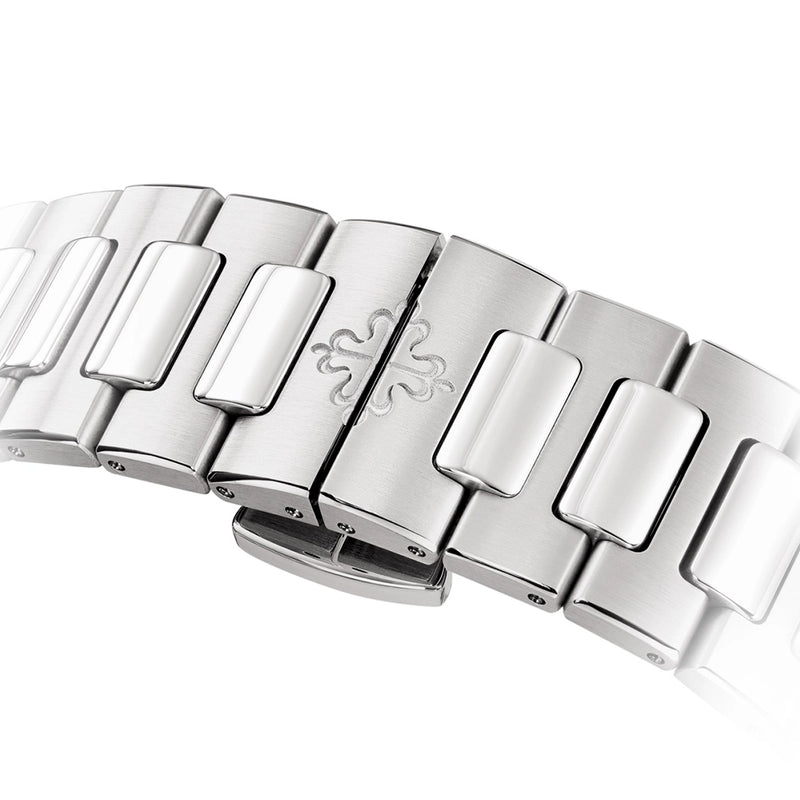 Nautilus 35.2mm Steel Grey Gradient Dial Ladies Automatic Watch