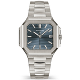 Patek Philippe Cubitus Medium 40mm 18ct White Gold Blue Grey Dial Bracelet Watch - Berry's Jewellers