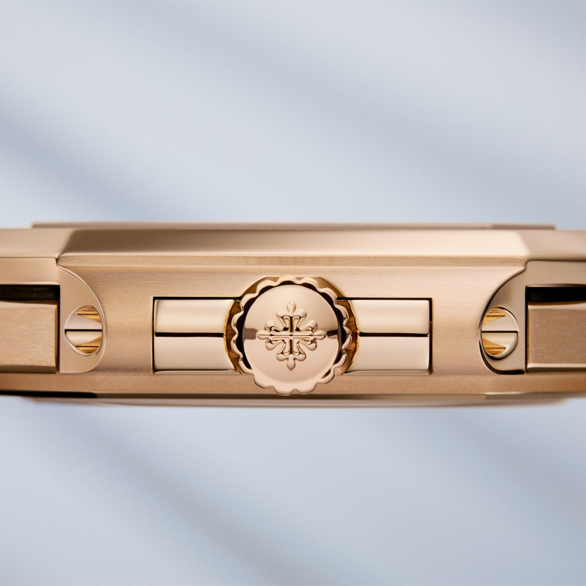 Cubitus Medium 40mm 18ct Rose Gold Sunburst Brown Dial Bracelet Watch 7128/1R-001
