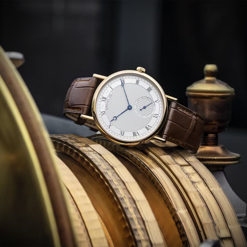 Pre-Owned Classique 7147 40mm 18ct Rose Gold Automatic Strap Watch - Berry's Jewellers