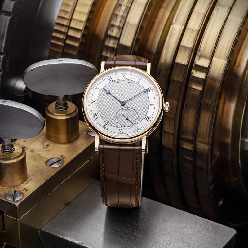 Pre-Owned Classique 7147 40mm 18ct Rose Gold Automatic Strap Watch - Berry's Jewellers