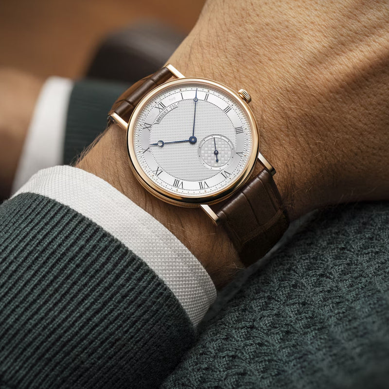 Pre-Owned Classique 7147 40mm 18ct Rose Gold Automatic Strap Watch - Berry's Jewellers