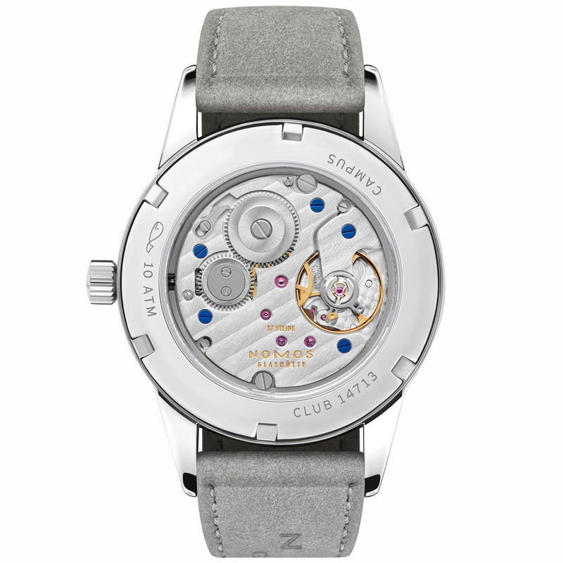 NOMOS Glashütte Club Campus Starlight 36mm Yellow Dial Manual-Wind Watch - Berry's Jewellers