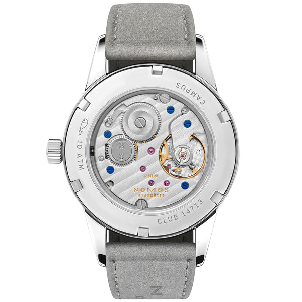 NOMOS Glashütte Club Campus 36mm Night Sky Blue Dial Manual-Wind Watch - Berry's Jewellers