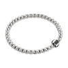 Eka 18ct White Gold Bracelet With Black Diamonds