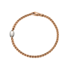 FOPE Eka 18ct Rose Gold Slim Bracelet - Berry's Jewellers