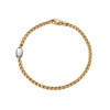 FOPE Eka 18ct Yellow Gold Slim Bracelet - Berry's Jewellers