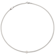 Eka 18ct White Gold Collarette With Diamond Set Rondel