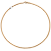 FOPE Eka 18ct Yellow Gold Slim Collarette - Berry's Jewellers
