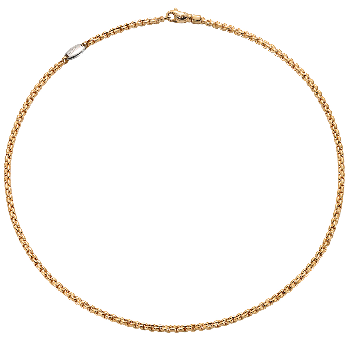 FOPE Eka 18ct Yellow Gold Slim Collarette - Berry's Jewellers