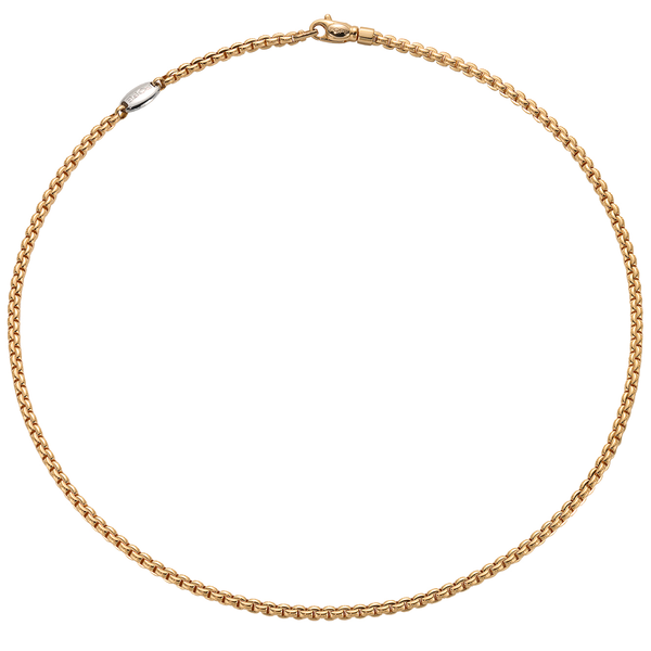 FOPE Eka 18ct Yellow Gold Slim Collarette - Berry's Jewellers