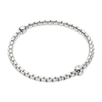 Eka Tiny 18ct White Gold Bracelet With Diamond Set Rondel